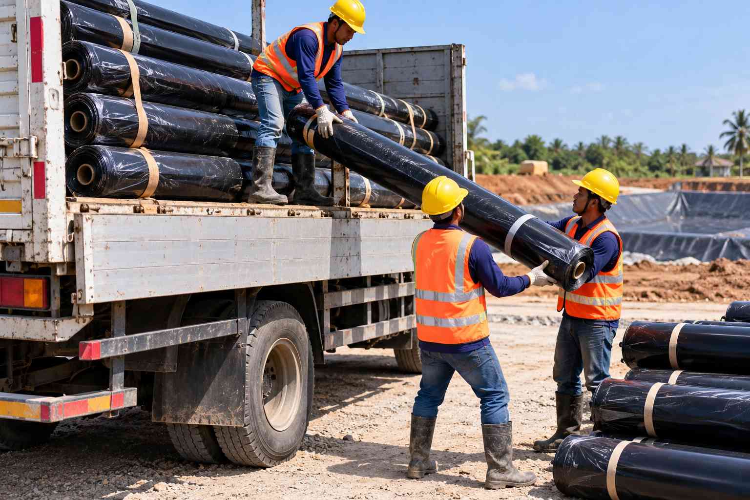 Toko Geomembrane di Kota Palembang